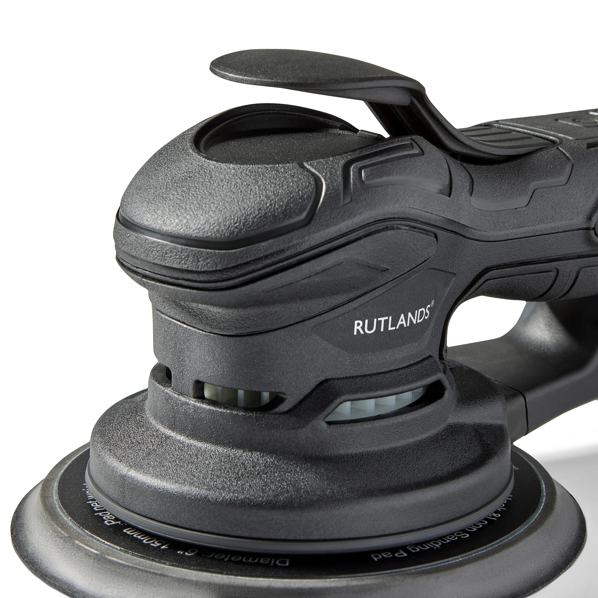 Brushless Random Orbital Sander - 125/150mm, 5.0mm Orbit with 100 Net Abrasive Discs & Storage Case - Image 6