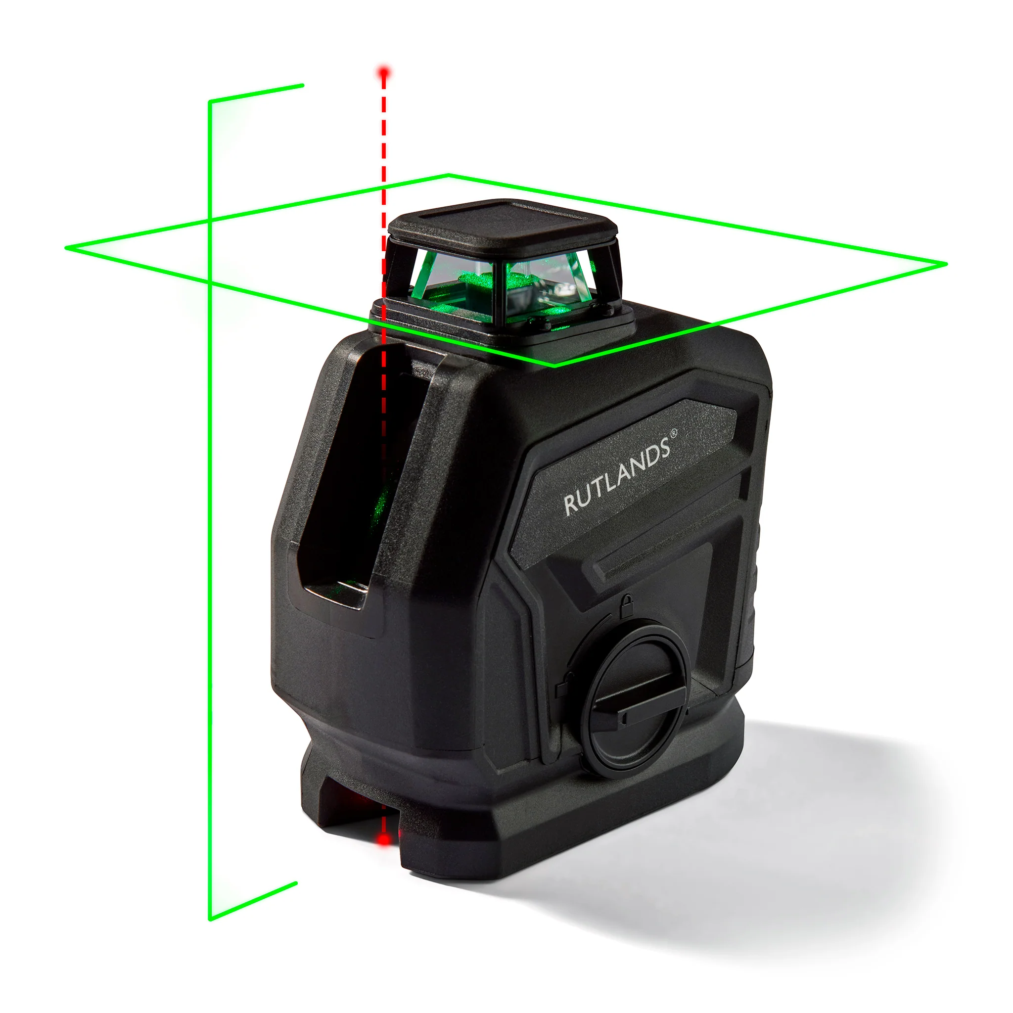 Green Self-Levelling 360° Cross-Line Laser Level with Plumb Spots - Image 2