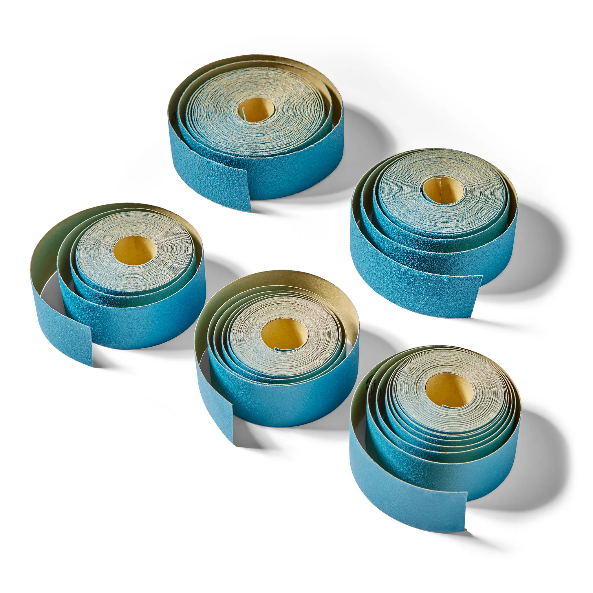 Mixed Pack of 25mm x 5m Ceramic Abrasive - (80, 120, 180, 240, 320 Grit) - Image 2